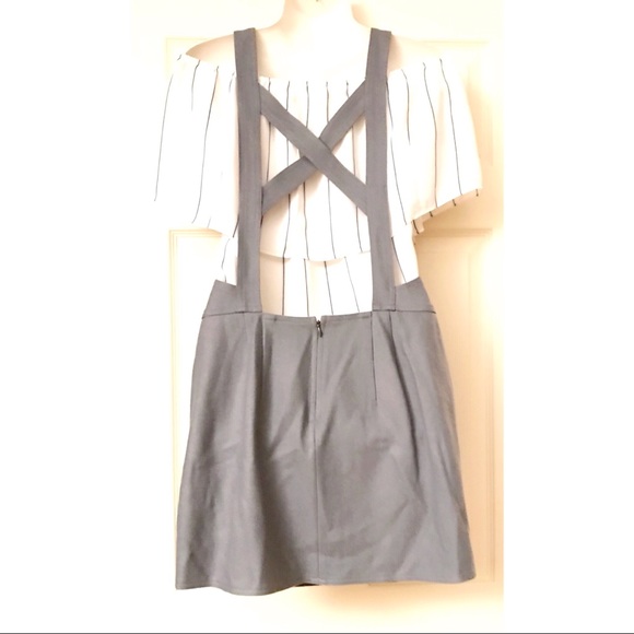 FOR LOVE & LEMONS ELLA OVERALL MINI DRESS - Picture 6 of 8